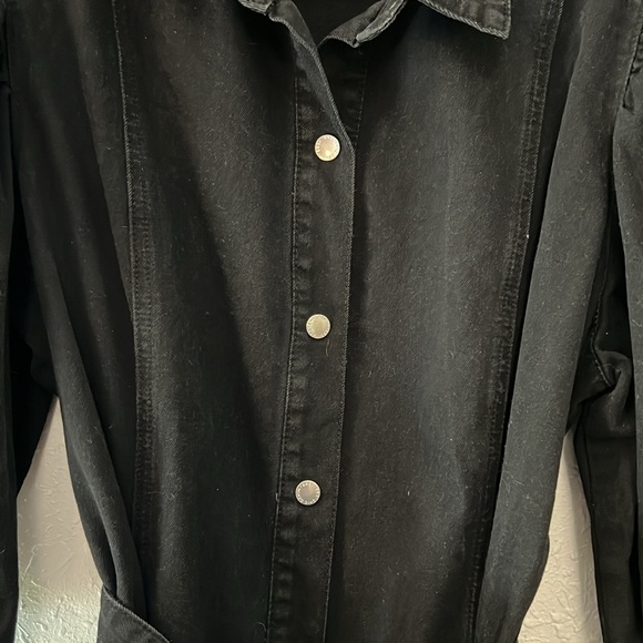 City Chic Denim Mini Dress - Picture 4 of 6